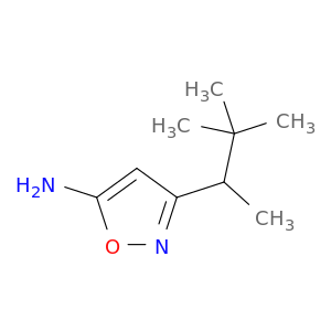 3-(3,3-二甲基丁-2-基)异噁唑-5-胺