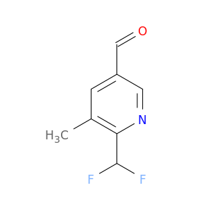 6-(二氟甲基)-5-甲基吡啶-3-甲醛