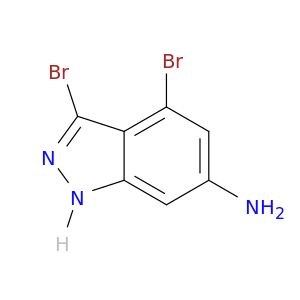 6-Amino-3,4-dibromo (1H)Indazole