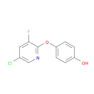 Phenol, 4-[(5-chloro-3-fluoro-2-pyridinyl)oxy]-