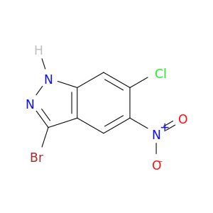 3-bromo-6-chloro-5-nitro-1H-indazole