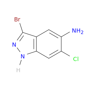 3-bromo-6-chloro-1H-indazol-5-amine