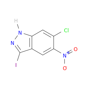 6-Chloro-3-iodo-5-nitro-1H-indazole