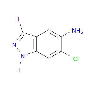 6-chloro-3-iodo-1H-indazol-5-amine