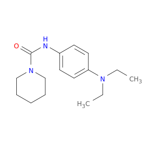 1-Piperidinecarboxamide, N-[4-(diethylamino)phenyl]-