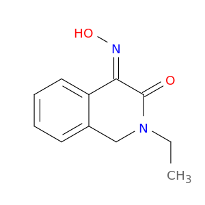 3,4-Isoquinolinedione, 2-ethyl-1,2-dihydro-, 4-oxime, (E)-