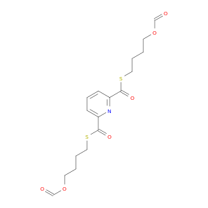 2,6-Pyridinedicarbothioic acid, S,S-bis[4-(formyloxy)butyl] ester