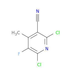 2,6-二氯-5-氟-4-甲基吡啶-3-甲腈