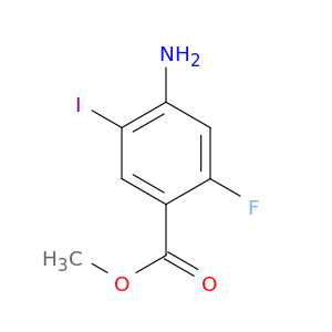 4-氨基-2-氟-5-碘苯甲酸甲酯