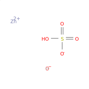 Zinc hydroxide sulfate