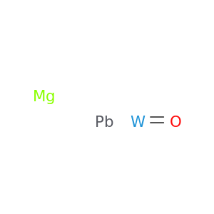 Lead magnesium tungsten oxide