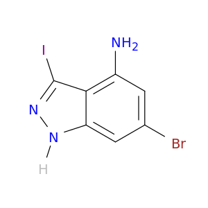 4-Amino-6-bromo-3-iodo (1H)Indazole