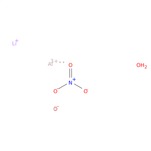 Aluminum lithium hydroxide nitrate, hydrate