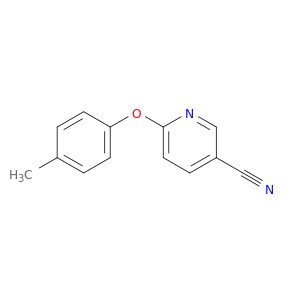 6-(4-METHYLPHENOXY)-3-PYRIDINECARBONITRILE