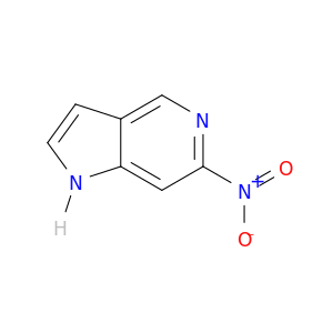 6-硝基-1H-吡咯并[3,2-c]吡啶