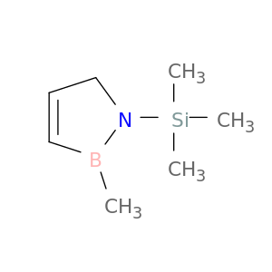 1H-1,2-Azaborole, 2,5-dihydro-2-methyl-1-(trimethylsilyl)-