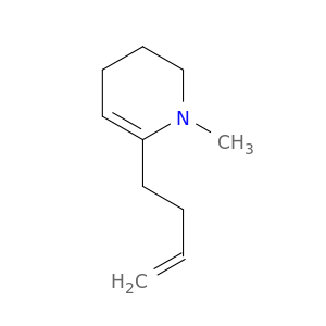 Pyridine, 6-(3-butenyl)-1,2,3,4-tetrahydro-1-methyl-