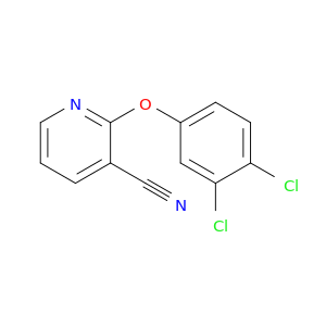 2-(3,4-DICHLOROPHENOXY)-3-PYRIDINECARBONITRILE