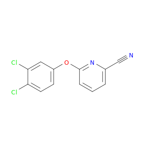 6-(3,4-DICHLOROPHENOXY)-2-PYRIDINECARBONITRILE