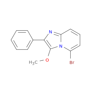 Imidazo[1,2-a]pyridine, 5-bromo-3-methoxy-2-phenyl-