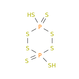 1,2,4,5,3,6-Tetrathiadiphosphorinane, 3,6-dimercapto-, 3,6-disulfide