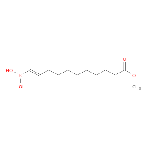 10-Undecenoic acid, 11-borono-, 1-methyl ester, (E)-