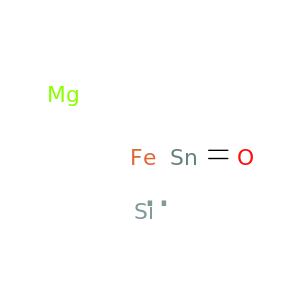 Iron magnesium silicon tin oxide