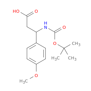 3-(BOC-氨基)-3-(4-甲氧基苯基)丙酸