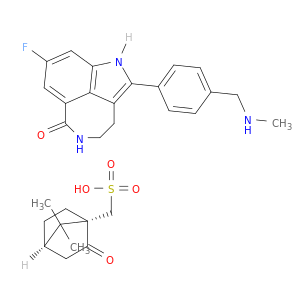 8-氟-1,3,4,5-四氢-2-[4-[(甲基氨基)甲基]苯基]-6H-吡咯并[4,3,2-ef] [2]苯并氮杂卓-6-酮樟脑磺酸盐