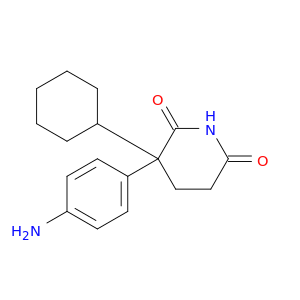 (+/-)-3-(4-氨基苯基)-3-环己基哌啶-2,6-二酮