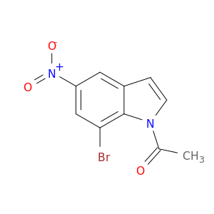 1-(7-溴-5-硝基-1H-吲哚-1-基)乙酮