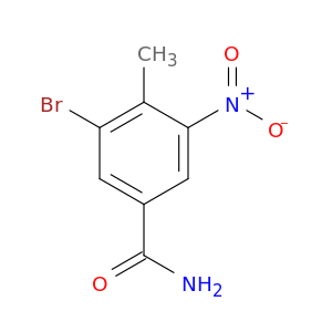 Benzamide, 3-bromo-4-methyl-5-nitro-