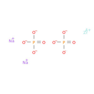 sodium zirconium(4+) phosphate(2:1:2)