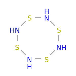 1,3,5,7,2,4,6,8-Tetrathiatetrazocine(6CI,7CI,8CI,9CI)