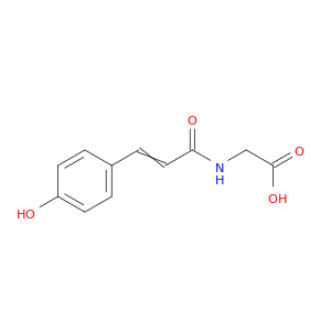 Glycine, N-[3-(4-hydroxyphenyl)-1-oxo-2-propenyl]-