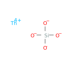 硅酸(H4SIO4),钍(4+)盐(1：1)