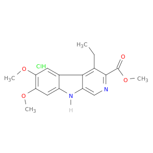 4-乙基-6,7-二甲氧基-9H-吡啶并[3,4-b]吲哚-3-羧酸甲酯盐酸盐