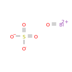 Bismuth oxide sulfate