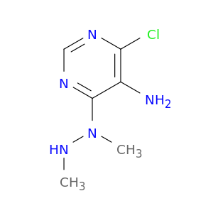 5-Pyrimidinamine,4-chloro-6-(1,2-dimethylhydrazinyl)-