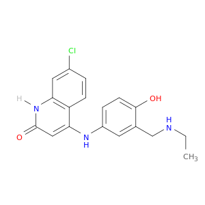 7-氯-4-[[3-[(乙基氨基)甲基]-4-羟基苯基]氨基]-2(1H)-喹啉酮