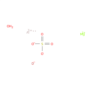 Aluminum magnesium hydroxide sulfate, hydrate