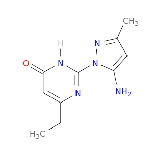 2-(5-氨基-3-甲基-1H-吡唑-1-基)-6-乙基嘧啶-4(3H)-酮