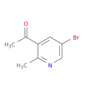 1-(5-溴-2-甲基吡啶-3-基)乙酮