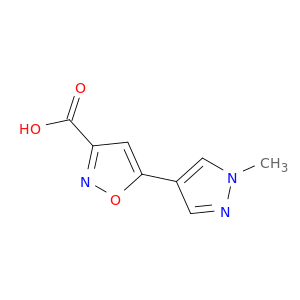 5-(1-甲基-1H-吡唑-4-基)异恶唑-3-羧酸