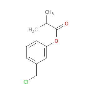 丙酸,2-甲基-,3-(氯甲基)苯基酯