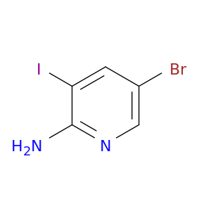 2-氨基-3-碘-5-溴吡啶