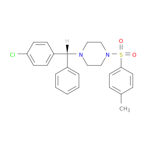 Piperazine, 1-[(R)-(4-chlorophenyl)phenylmethyl]-4-[(4-methylphenyl)sulfonyl]-