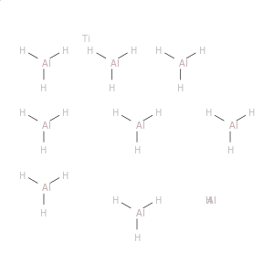 Aluminum, compd. with titanium (9:1)