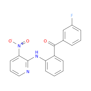 Methanone, (3-fluorophenyl)[2-[(3-nitro-2-pyridinyl)amino]phenyl]-