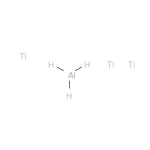 Aluminum, compd. with titanium (1:3)